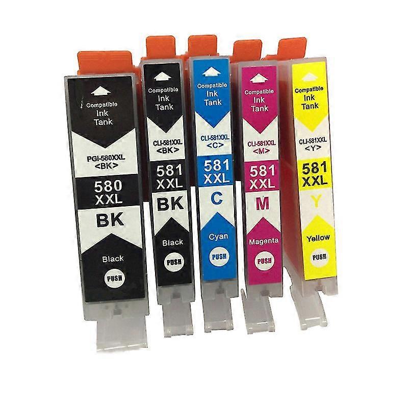 high qualityPgi580 Cli581 Compatible For Canon Pgi-580 Cli-581 Ink Cartridges For Canon Tr8550 Ts8150 Ts8250 Ts6150 Tr7550 Ts9150