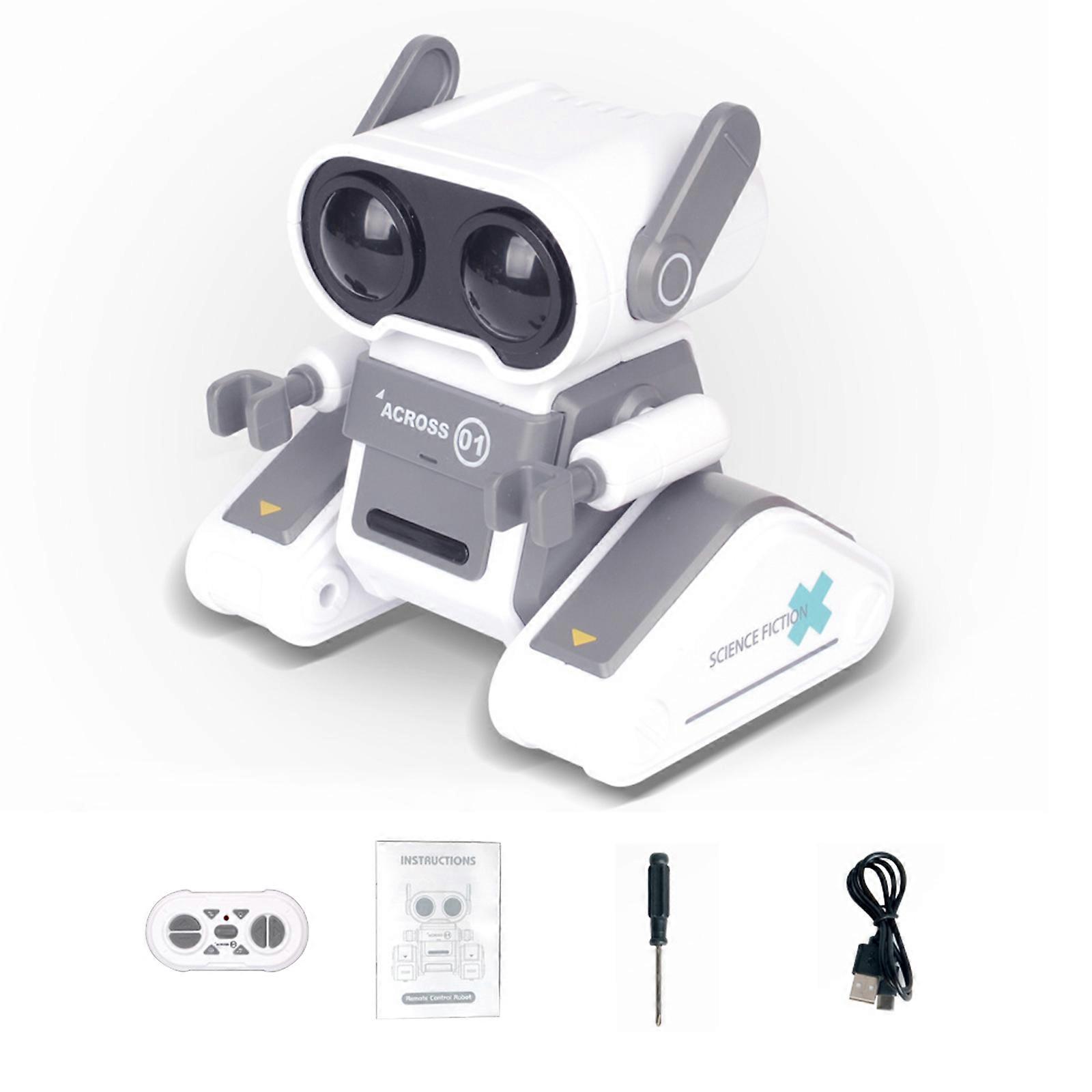 Jouets de robot télécommandé rechargeables, robots de danse et de musique avec des yeux LED tout neuf