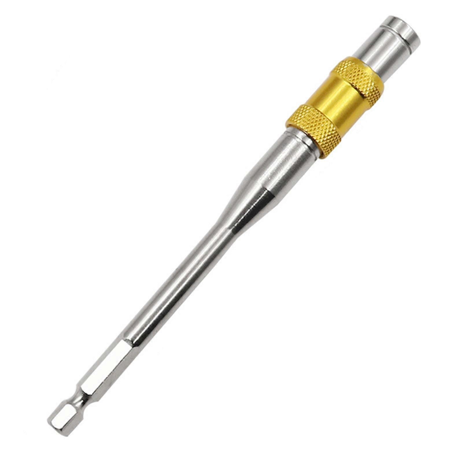 145mm Universal Socket Extension Rod Magnetic Self-locking Rotatable Sleeve Extension Bar for Electrical Drills