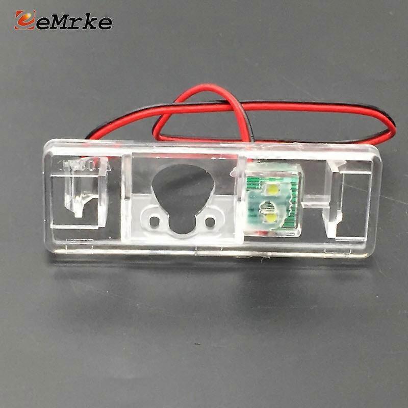 日産プリメーラキャシュカイノートパスファインダージュークパトロールエクストレイルカーリアカメラブラケットナンバープレートライトハウジングマウント用EEMRKE