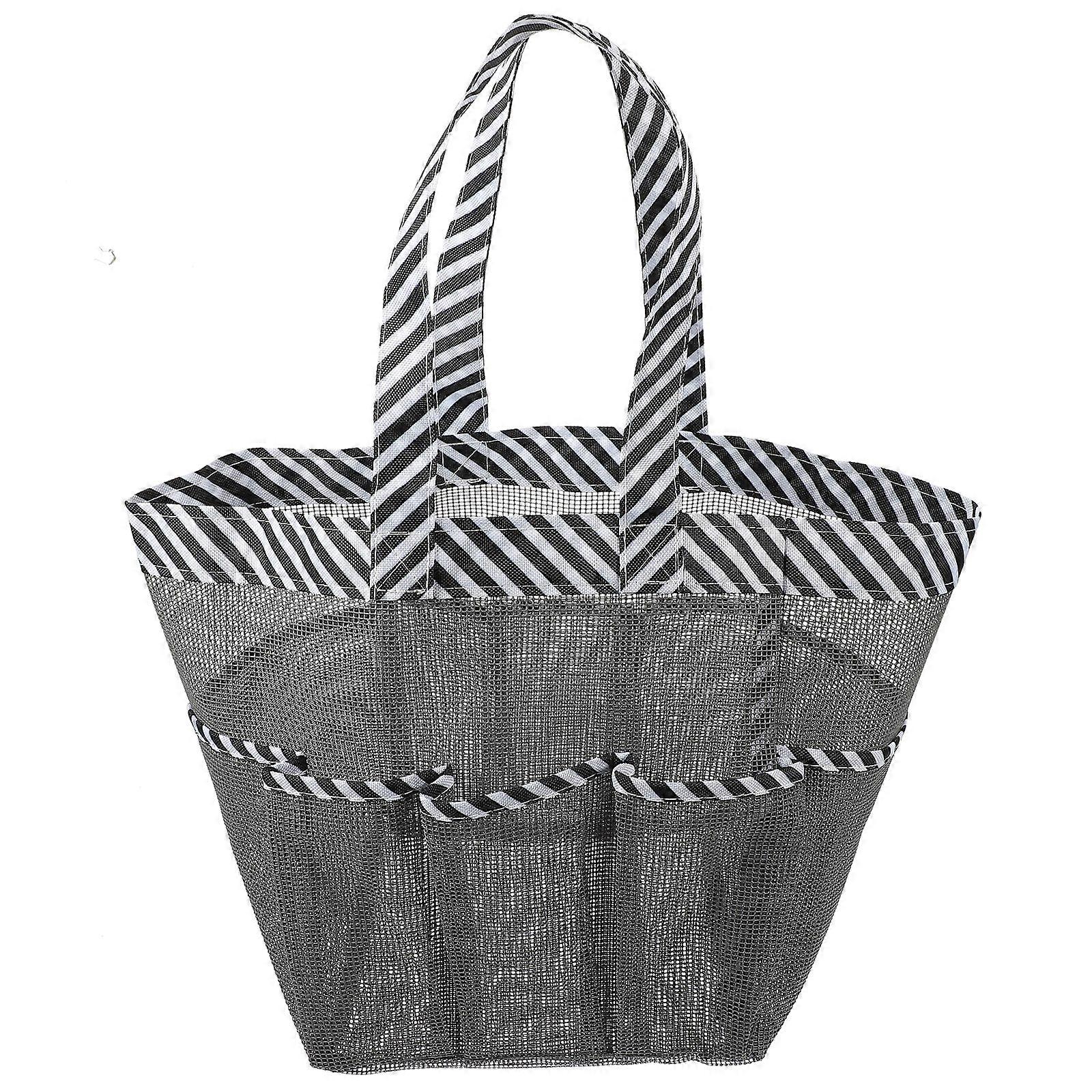 Mesh Shower Pouch Bathroom Toiletry Essentials Organizer Mesh Shower Caddy