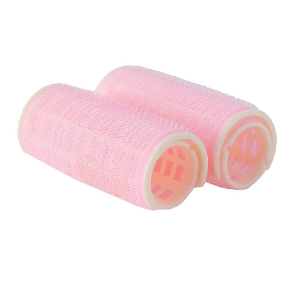 Haar Roller Krulspelden Pony Zelfklevend Haar Curling Styling Vrouwen DIY Make-up Tools 2 stuks