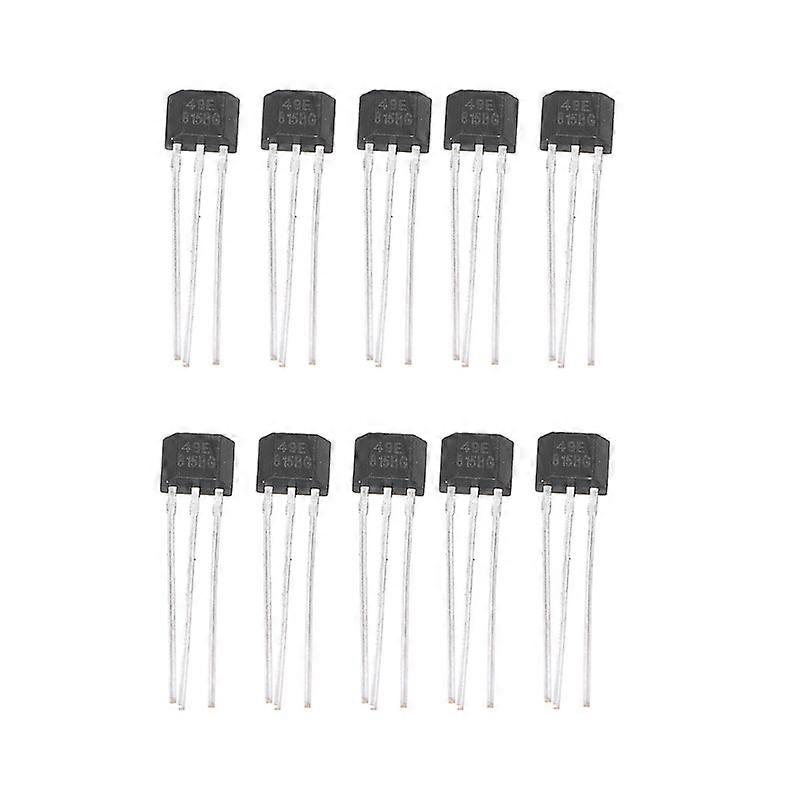 10PCS 49E Hall Element OH49E Voltage Regulator Hall Effect Sensor Linear Switch