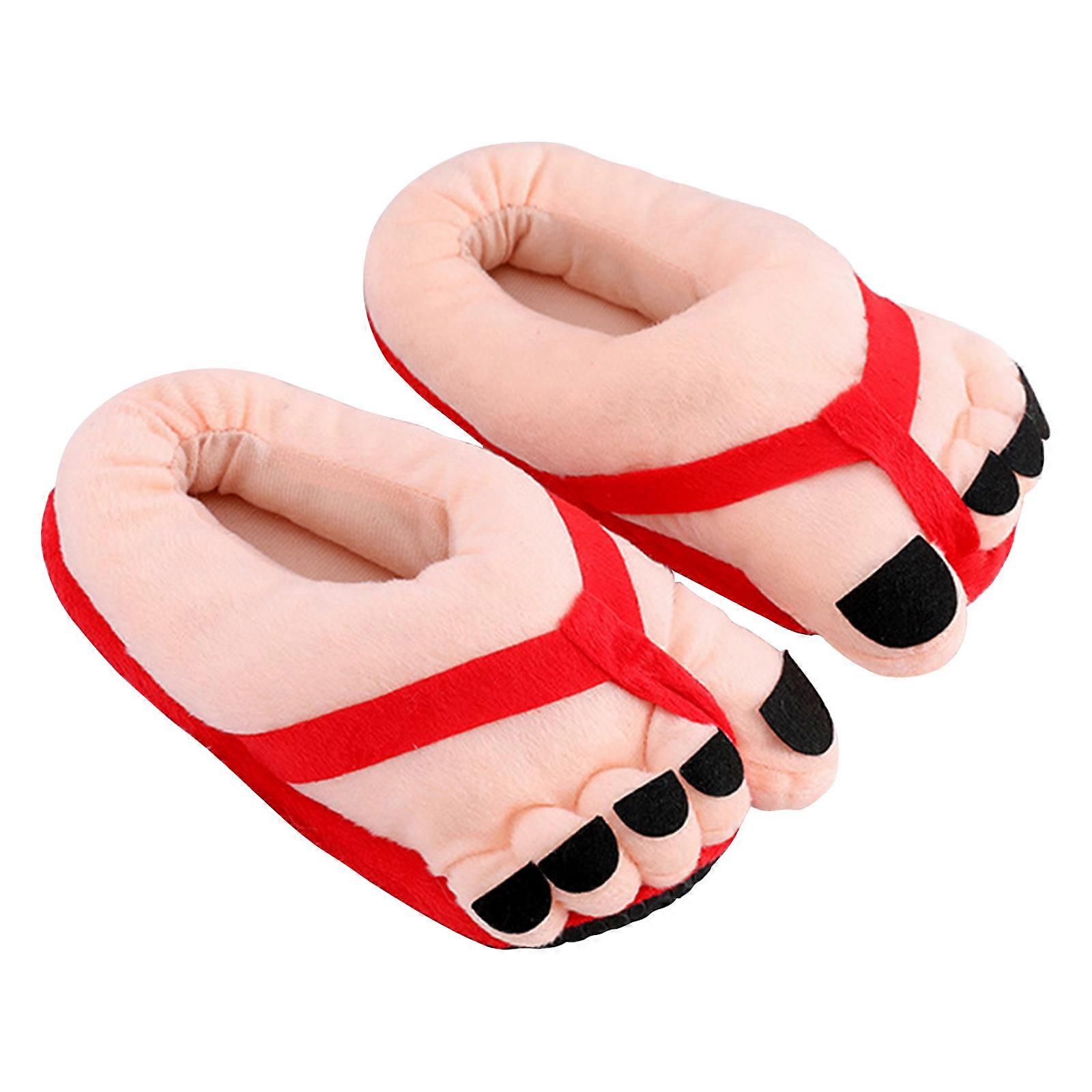 مضحك القدم أفخم الجدة النعال