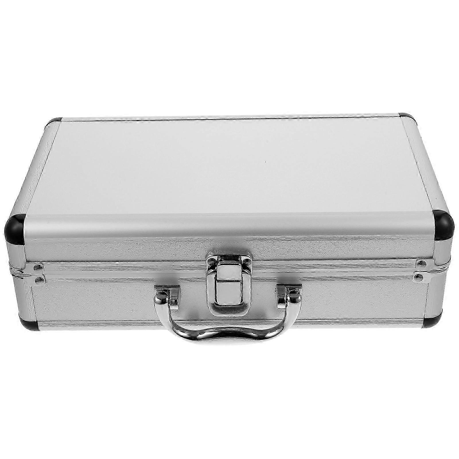 Lockable Tools Case Portable Aluminum Alloy Box Carrying Case Tools Container