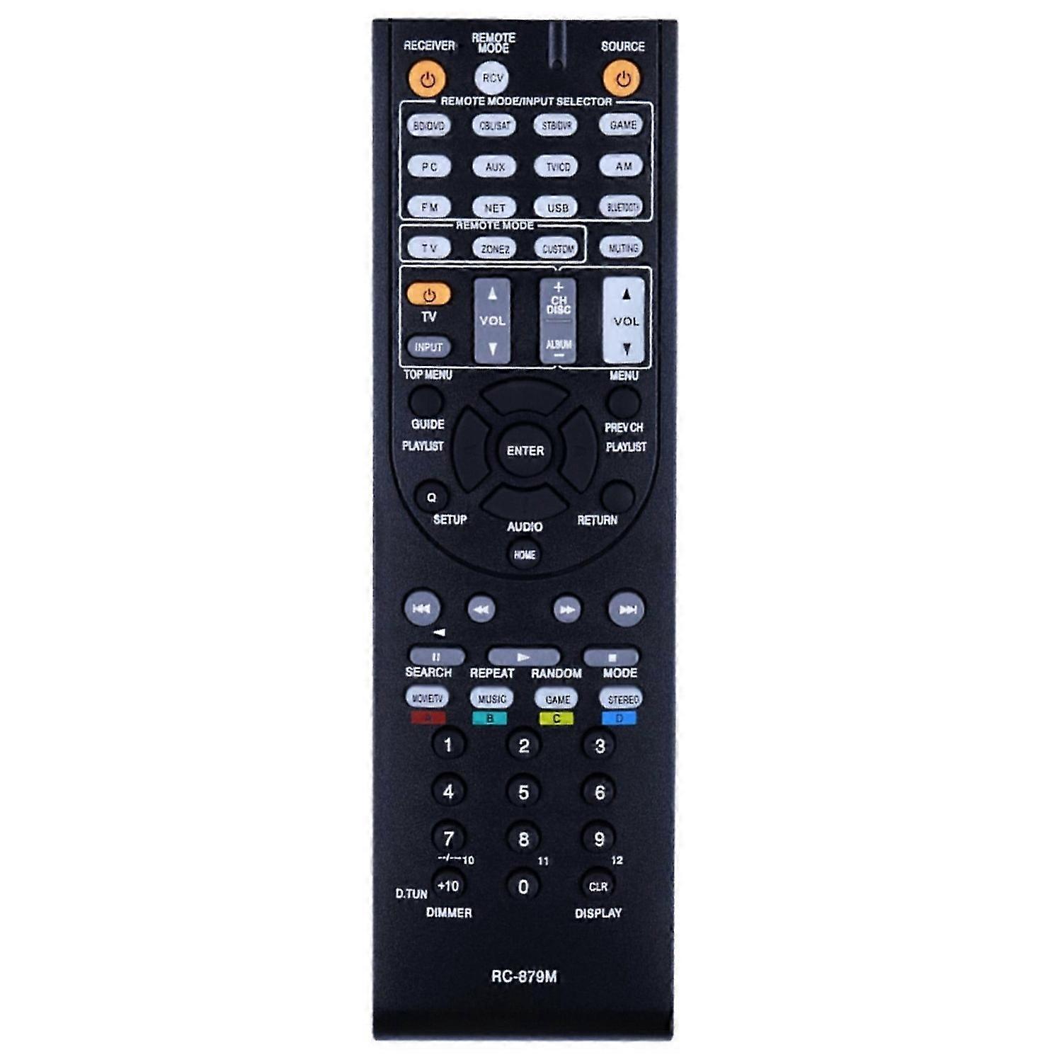 RC-879M Telecomando per TX-NR535 TX-SR333 HT-R393 HT-S3700 Centralino di alimentazione Ricevitore AV Controlle