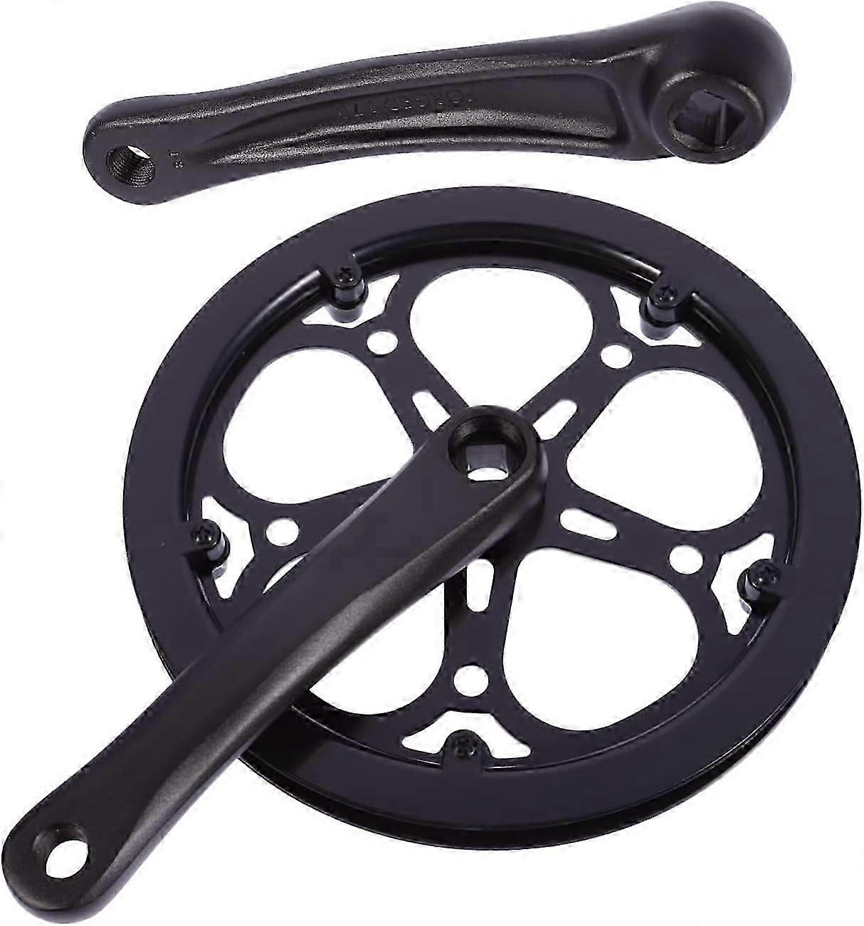 مجموعة كرنك واحدة مع 1 سواعد ، كرنك واحدة 52T 170mm Crankarms لدراجة الطريق الجبلي