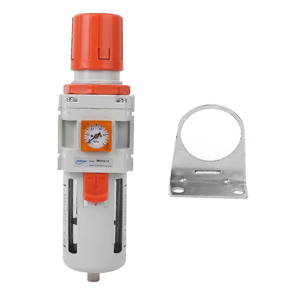NANPU NW4000-04
G1/2in Compressed Air Pressure Regulator Air Filter Oil Water Separator