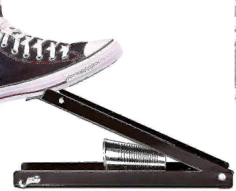 ヘビーデューティー缶クラッシャー、16オンスメタル缶クラッシャーヘビーデューティスマッシャーフットタイプ-アルミセルツァーソーダビール缶とボトルのリサイクルツール