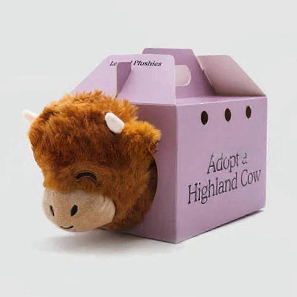 اعتماد بقرة المرتفعات القطيفة لطيف بقرة محشوة رقيق البقر الشكل اللعب ~ au