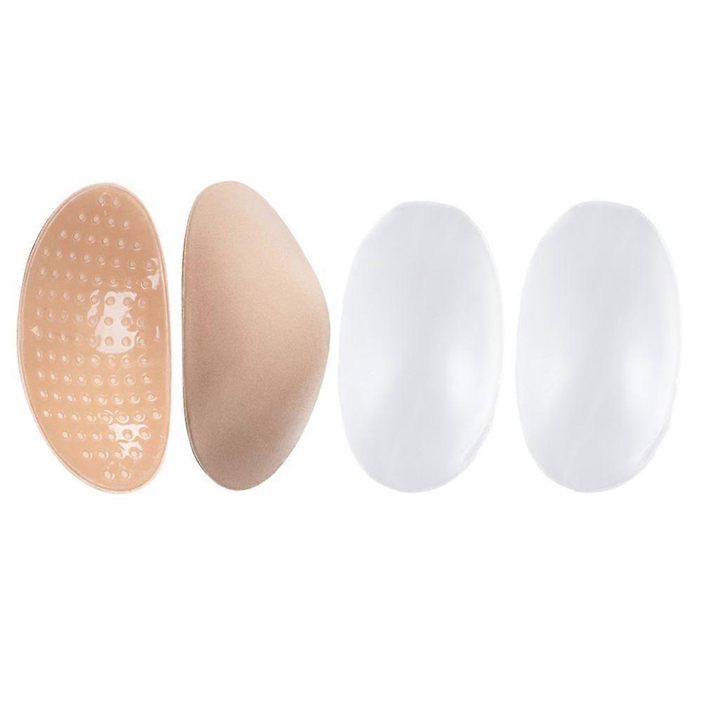 2 Pairs Shoulder Push-Up Pads Adhesive Shoulder Enhancer Reusable Shoulder Pads