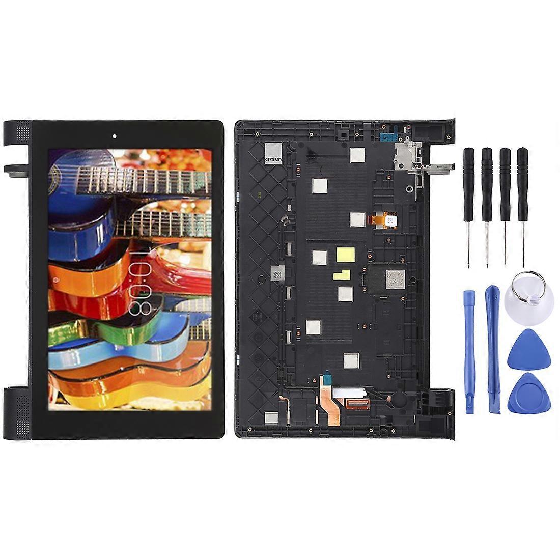 Ecran LCD OEM pour Lenovo Yoga Tab 3 8.0 YT3-850M Numériseur Assemblage Complet avec Cadre (Noir)