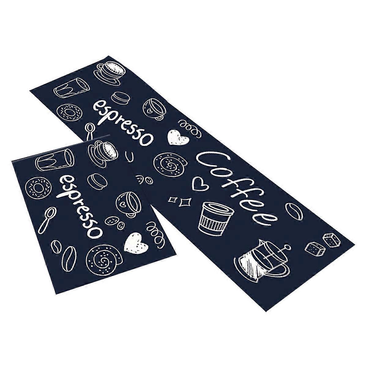 Kitchen Mats Set, Non-Slip, Machine-Washable
