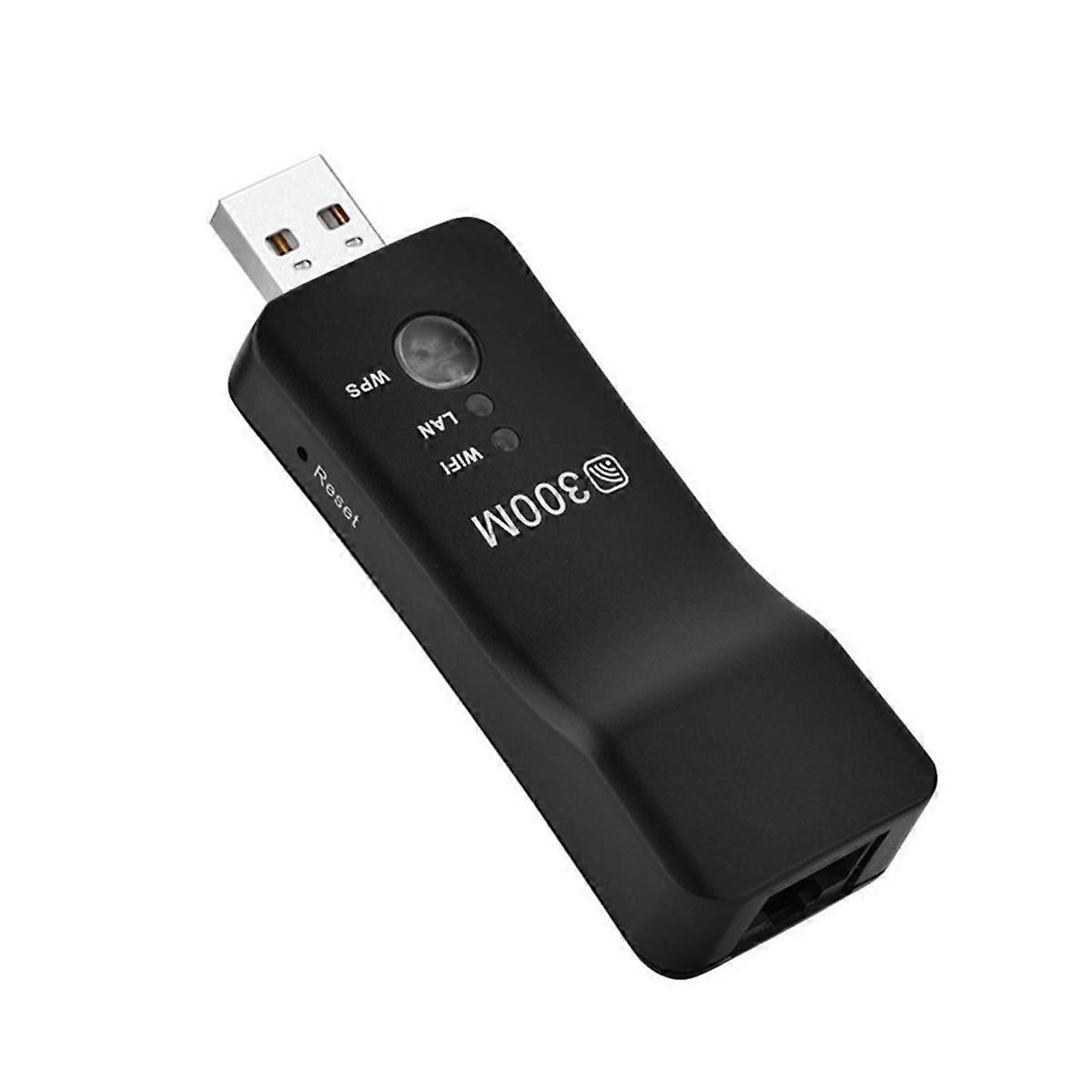 Wireless USB Universal 300Mbps for Smart TV Wifi Repeater Adapter Ethernet Network Repeater