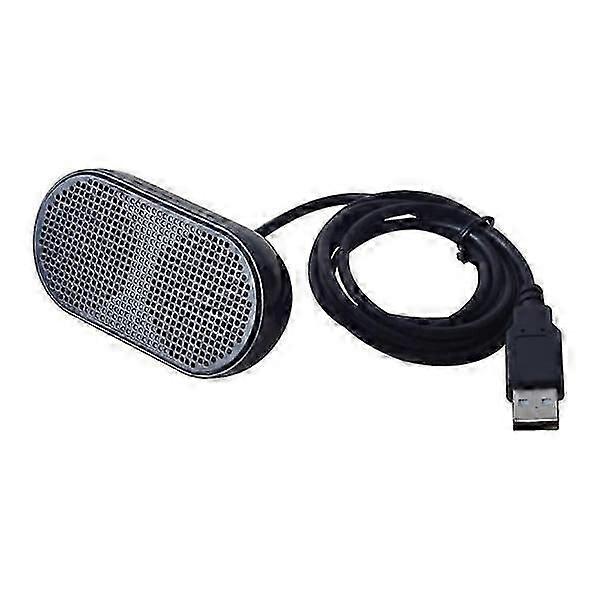 USB Mini Speaker Computer Speaker Powered Stereo Multimedia Speaker compatibil cu laptop (Negru)