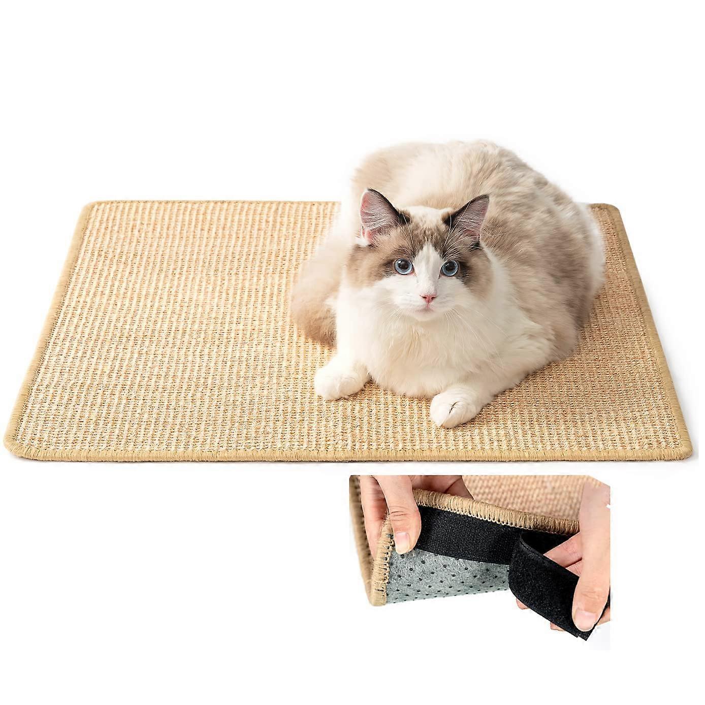 Cat Scratching Mat 23.6 x 15.7 Inches Large Size For Cats Scratch Pad