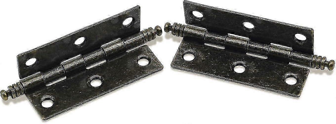 4 charnières d’armoire anciennes, 63 mm 40 mm F54