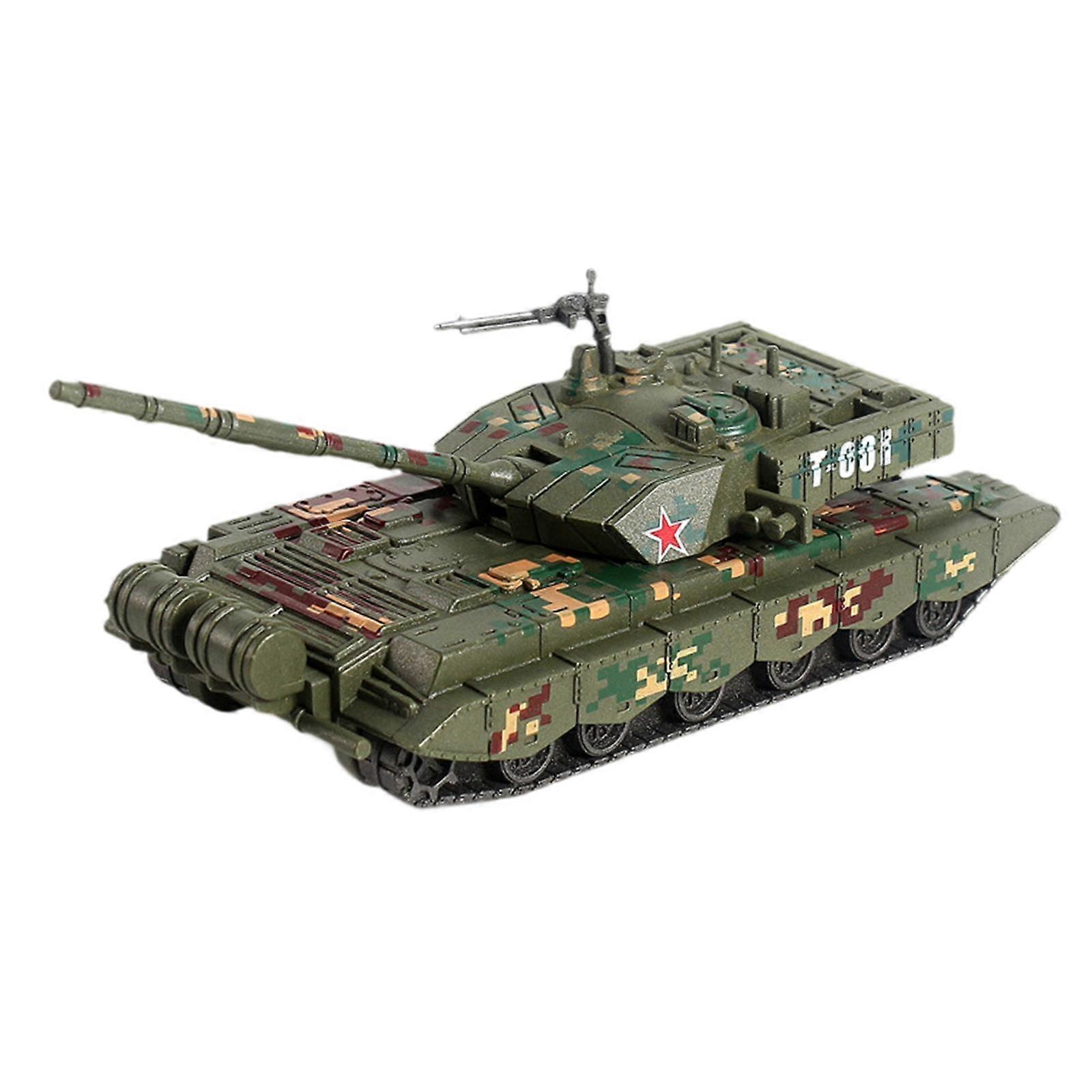 1/72 Scale Tank Building Blocks Set Vehicles Craft Pretend Toy Tank Building Kit