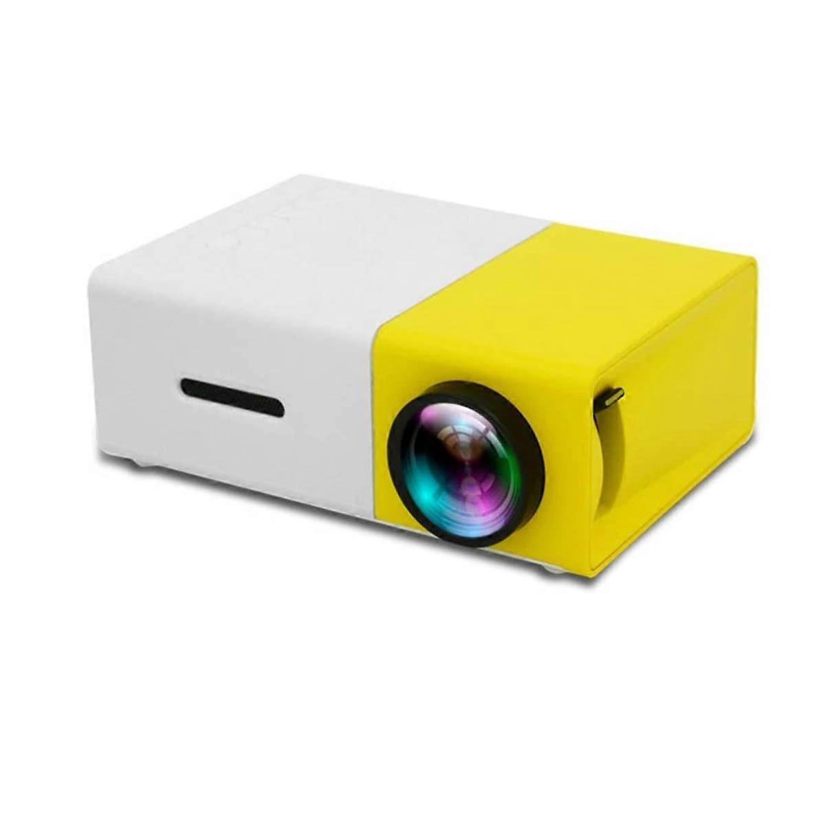 Entertainment in Your Pocket, Mini Projector for On-the-go Fun, Supports HDMI USB VGA AV for Seamless Connectivity, Home Theater Experience with