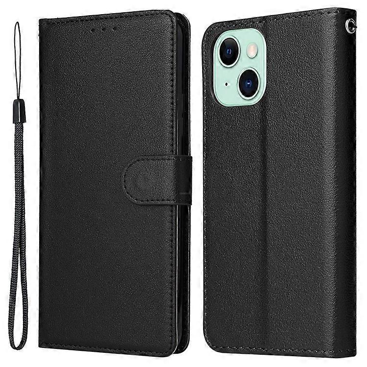 Cell Phone Case Compatible For iPhone 15 Wallet PU Leather Stand Mobile Phone Shell