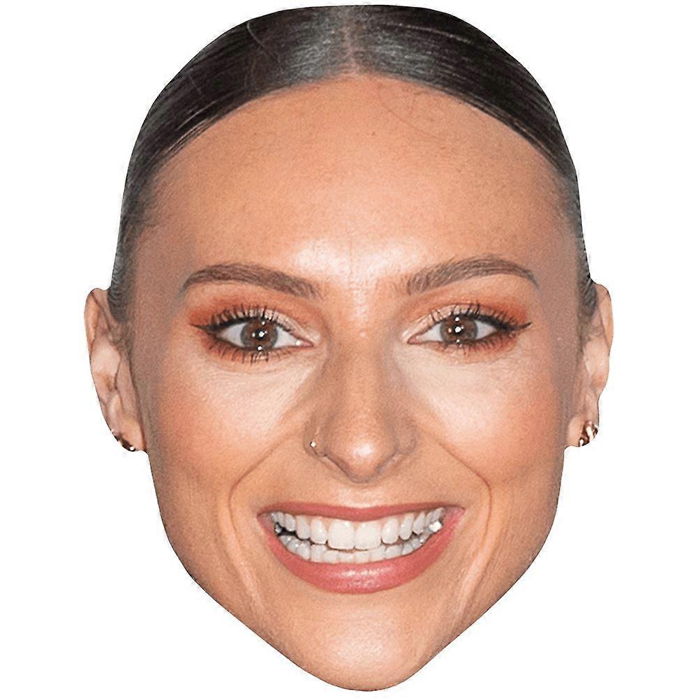 Charlotte Steele (Smile) Celebrity Mask, Flat Card Face