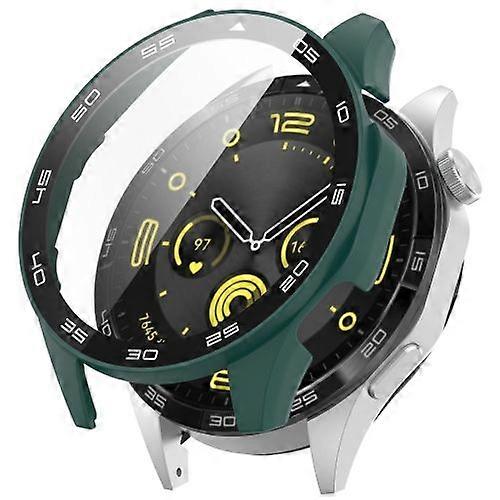 For Huawei Watch GT 4 46mm PC + Tempered Glass Integrated Watch Protective Case with Graduated Dial