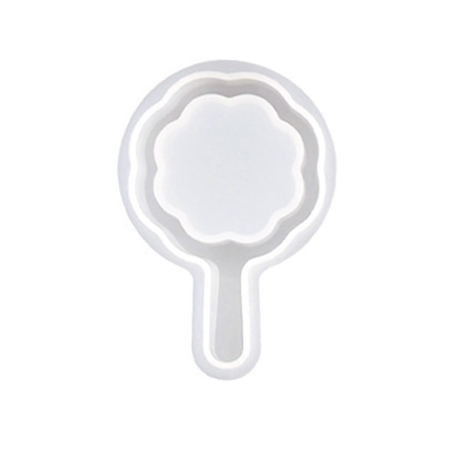 Flexible Silicone Molds Earrings Molds Fan Themed Pendants Molds Keychain Moulds Present for Handmade Enthusiasts