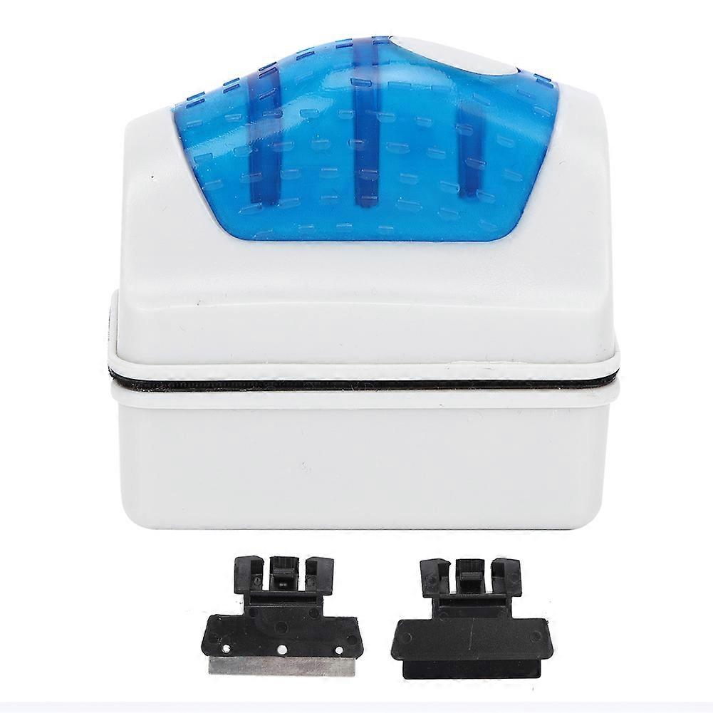 Aquarium Double Sides Magnetic Brush Fish Tank Glass Floating Scraper Cleaning ToolZY-01