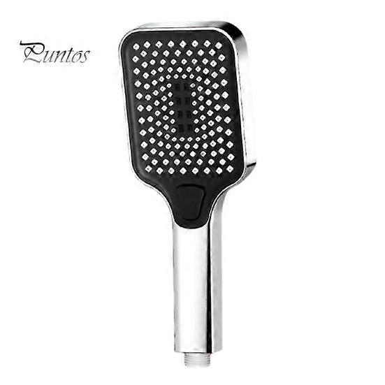 High Pressure Filtered Shower Head with Handheld 4 Water Discharge Modes Anti-Clog Silicone Outlet Leak-proof Shower Nozzle