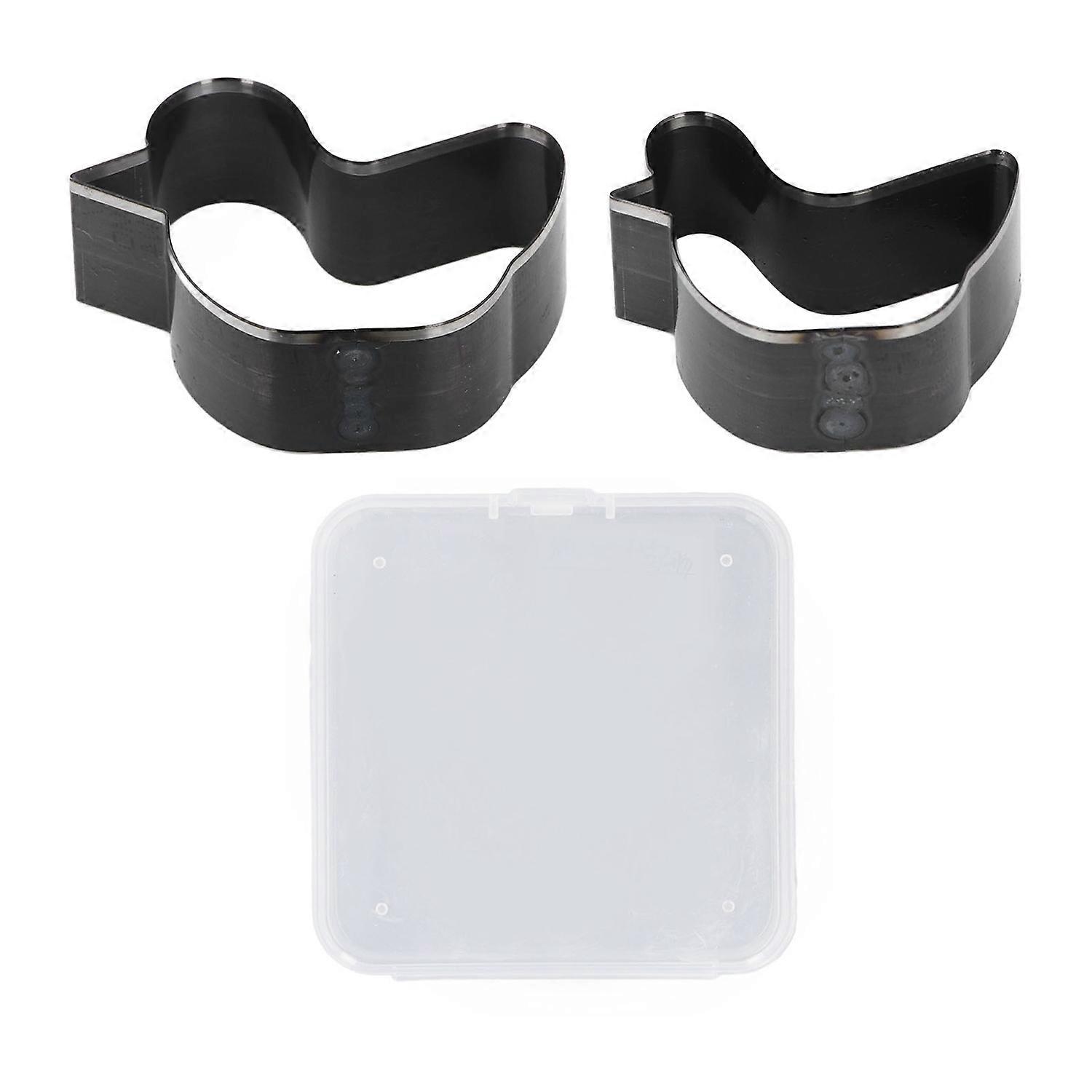 2Pcs Leather Punching Die Alloy Steel Duck Shaped Leather Cut Die for Wallets Belts Crafts