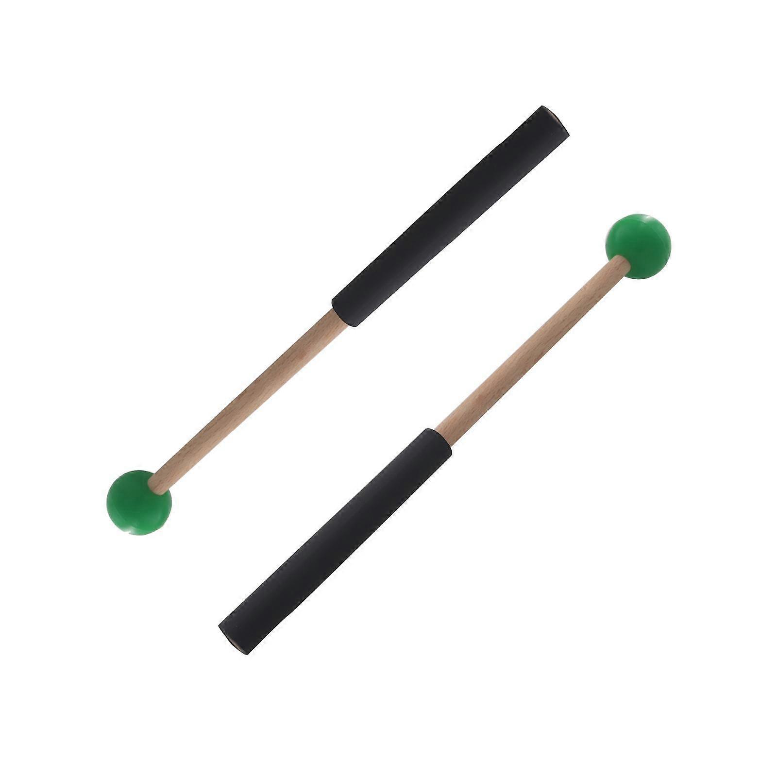 Rubber Head Xylophone Mallets Drumsticks White