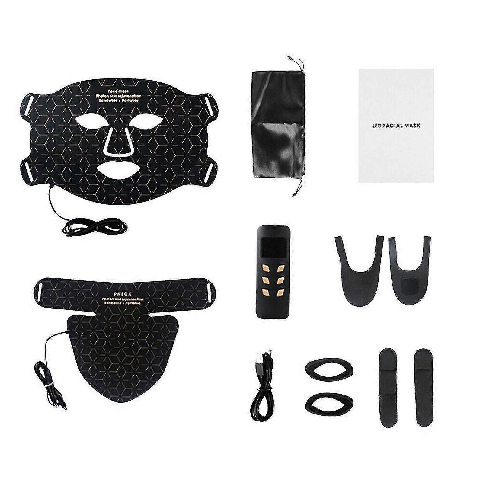 بقيادة العلاج بالضوء سيليكون قناع الجمال تجديد الجلد المضادة للتجاعيد قناع الوجه Ft Tw