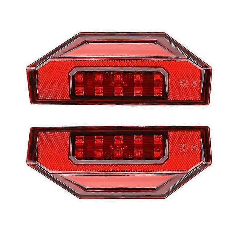 1 paio di fanali posteriori rossi per Polaris Ranger XP 570 900 General 1000 PRO Ranger Crew Brake Light 2412774 2411866