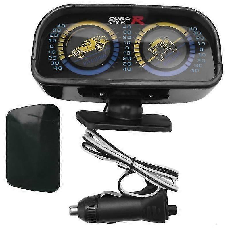 Car Adjustable Compass Balancer Slope Meter Tachometer DS