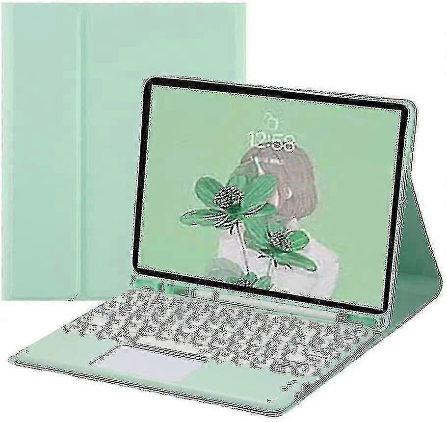 Ipad 9th Generation 8th 7th Gen 10.2 Inch/air 3 Pro 10.5 Inch Keyboard Case With Touchpad Cute Ro Key Color Keyboard Detachable Bluetooth Touch Key
