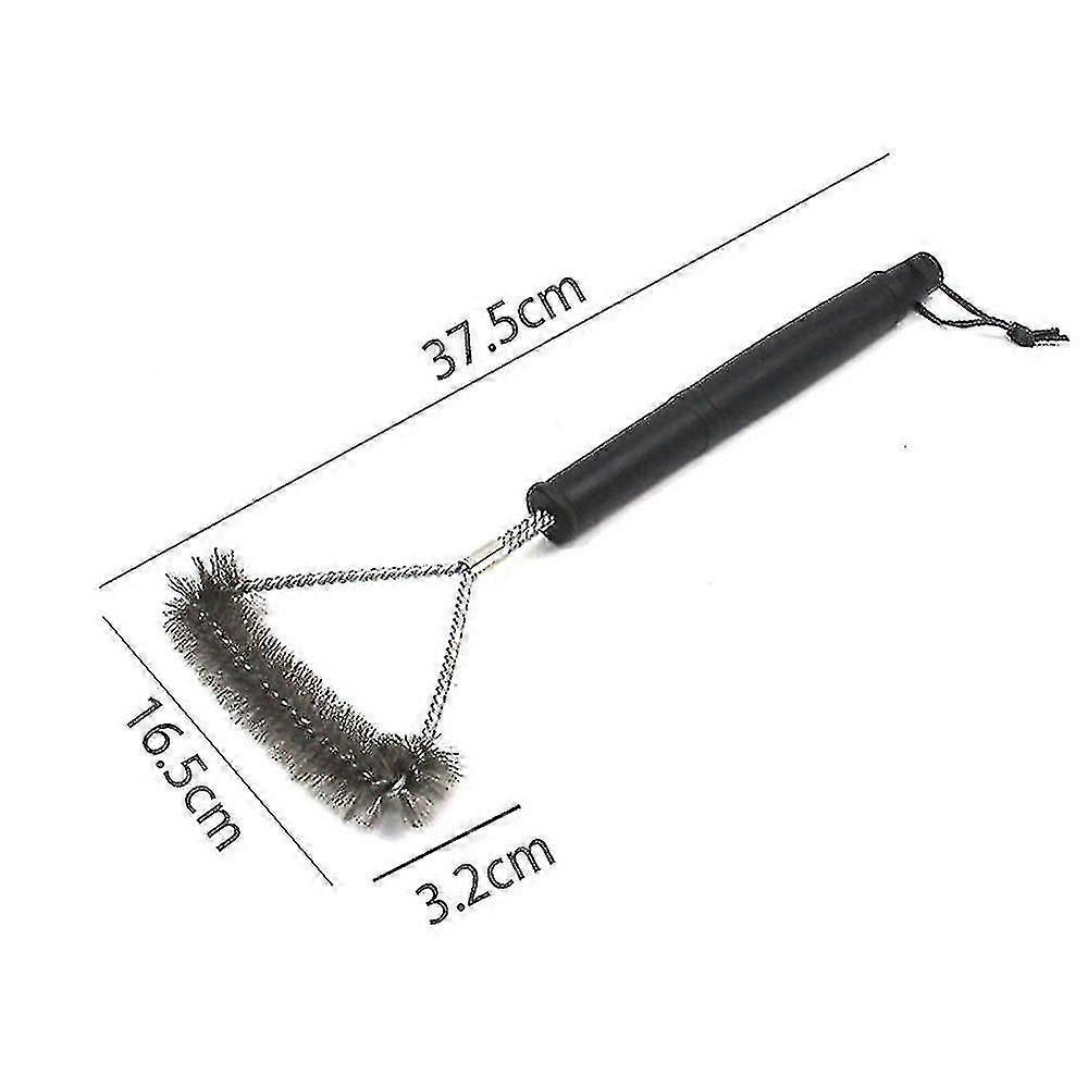 グリルブラシとスクレーパー剛毛フリーセーフバーベキューブラシグリルステンレスグリル火格子クリーナー