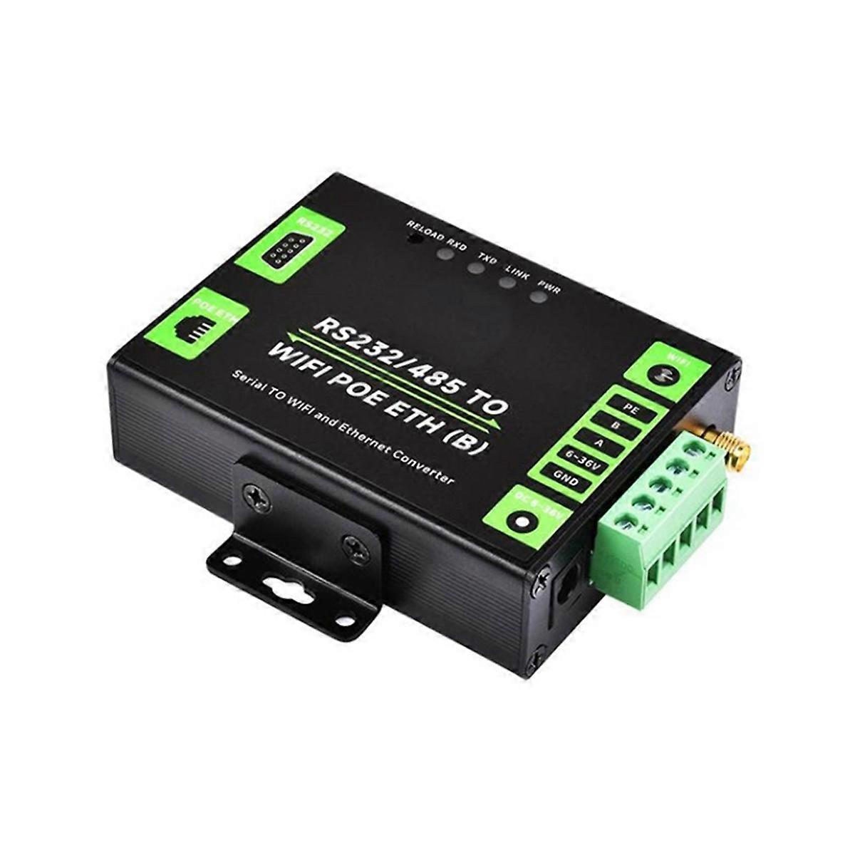 Industriel seriel server RS232/485 til WiFi og Ethernet Modbus Gateway, MQTT Gateway