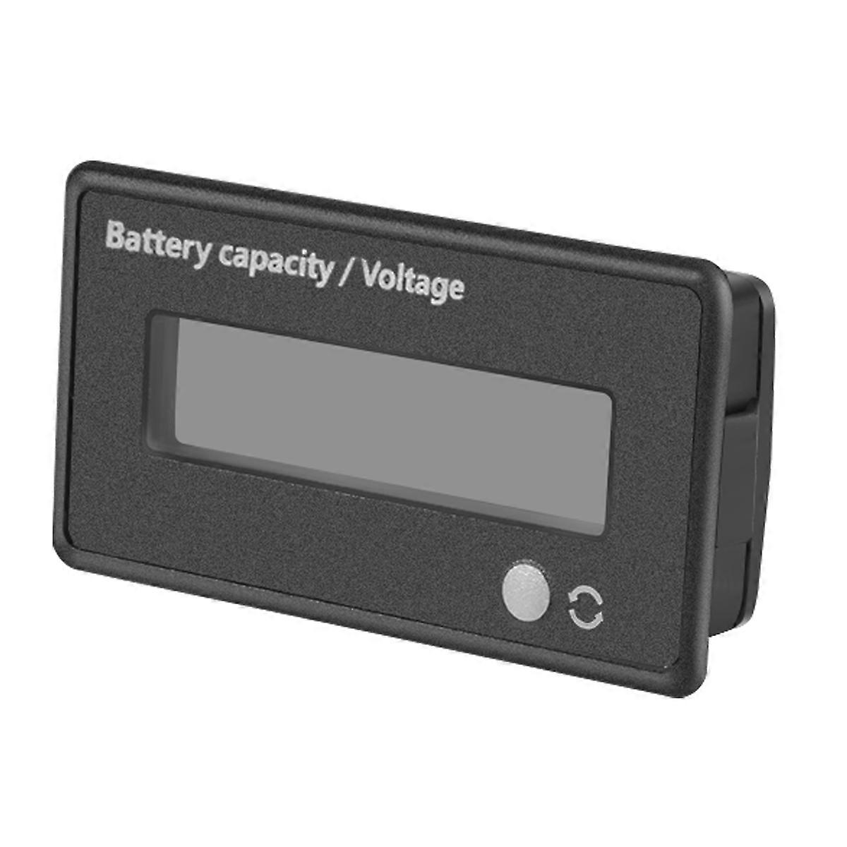 Battery Meter Battery Capacity Voltage Monitor, DC Gauge Indicator
