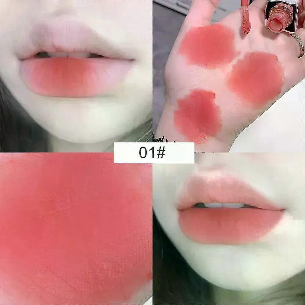 Matte Velvet Lip Glaze Silky and Non-stick Advanced Color Rendering Gegebear Matte Lip Glaze