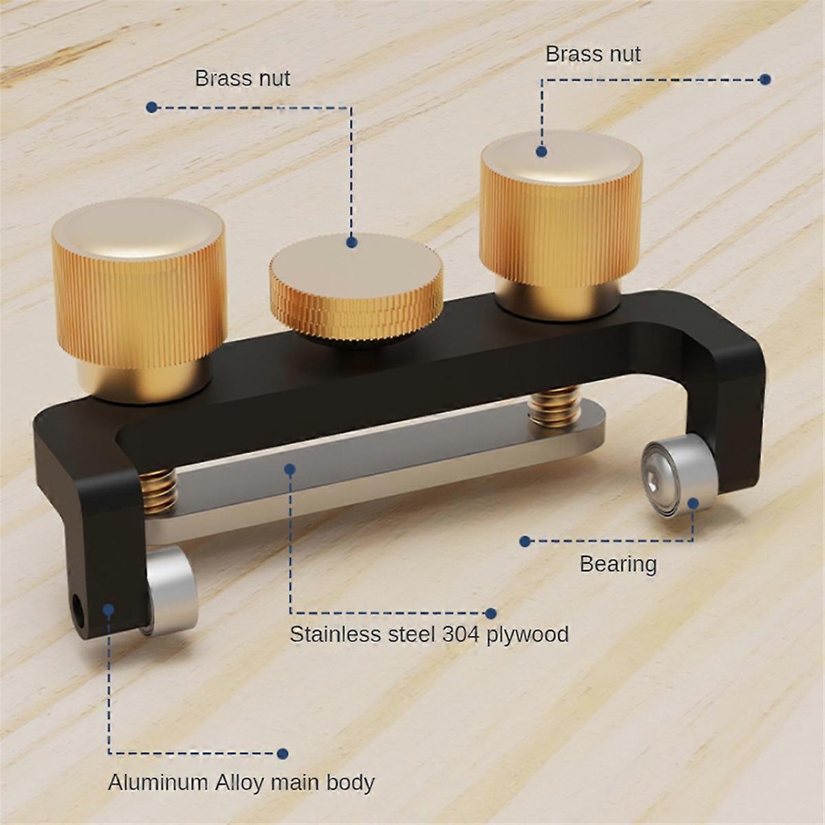 Mini Portable Sharpener Woodworking Planer Leather Blade Tools-A