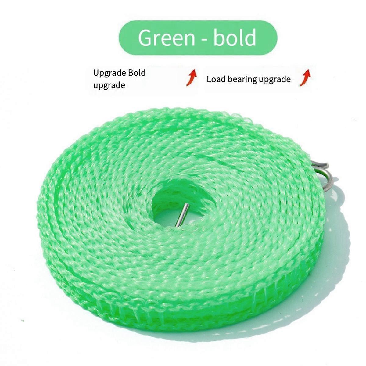 Windproof and Non-slip Clothesline, Portable Retractable Clothesline