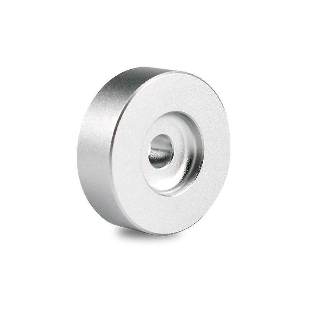 Great Performance for Technics SL 1200 45 RPM Record Turntable Adapter for 7" Vinyl Record Replaces Standard Adapter Silver