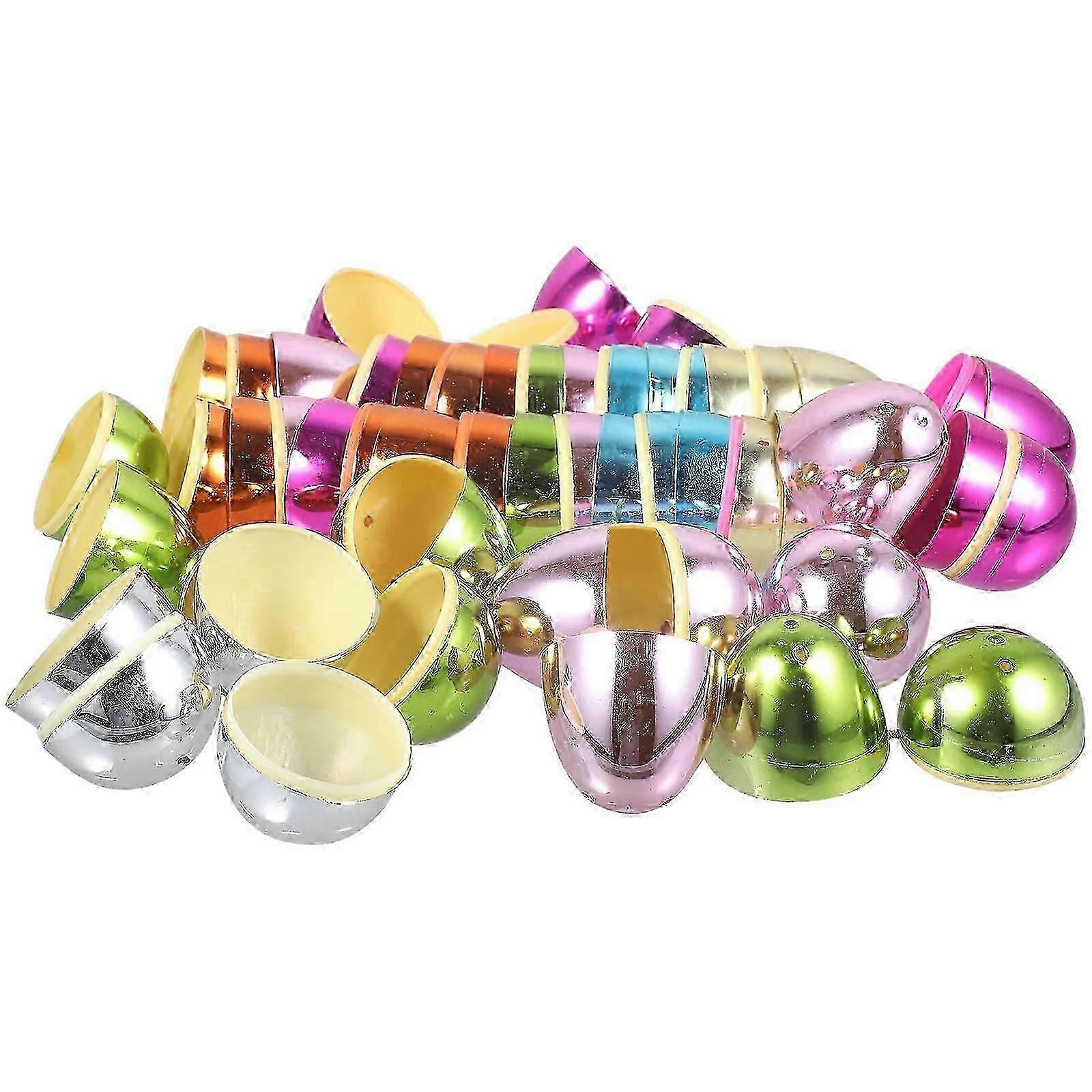 30pcs Openable Easter Eggs Fillable Easter Eggs Refillable Egg Easter Party Supplies