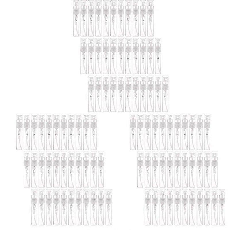 AD-360Pcs Transparent Empty Spray Bottles 3Ml Plastic Mini Refillable Container Empty Cosmetic Containers