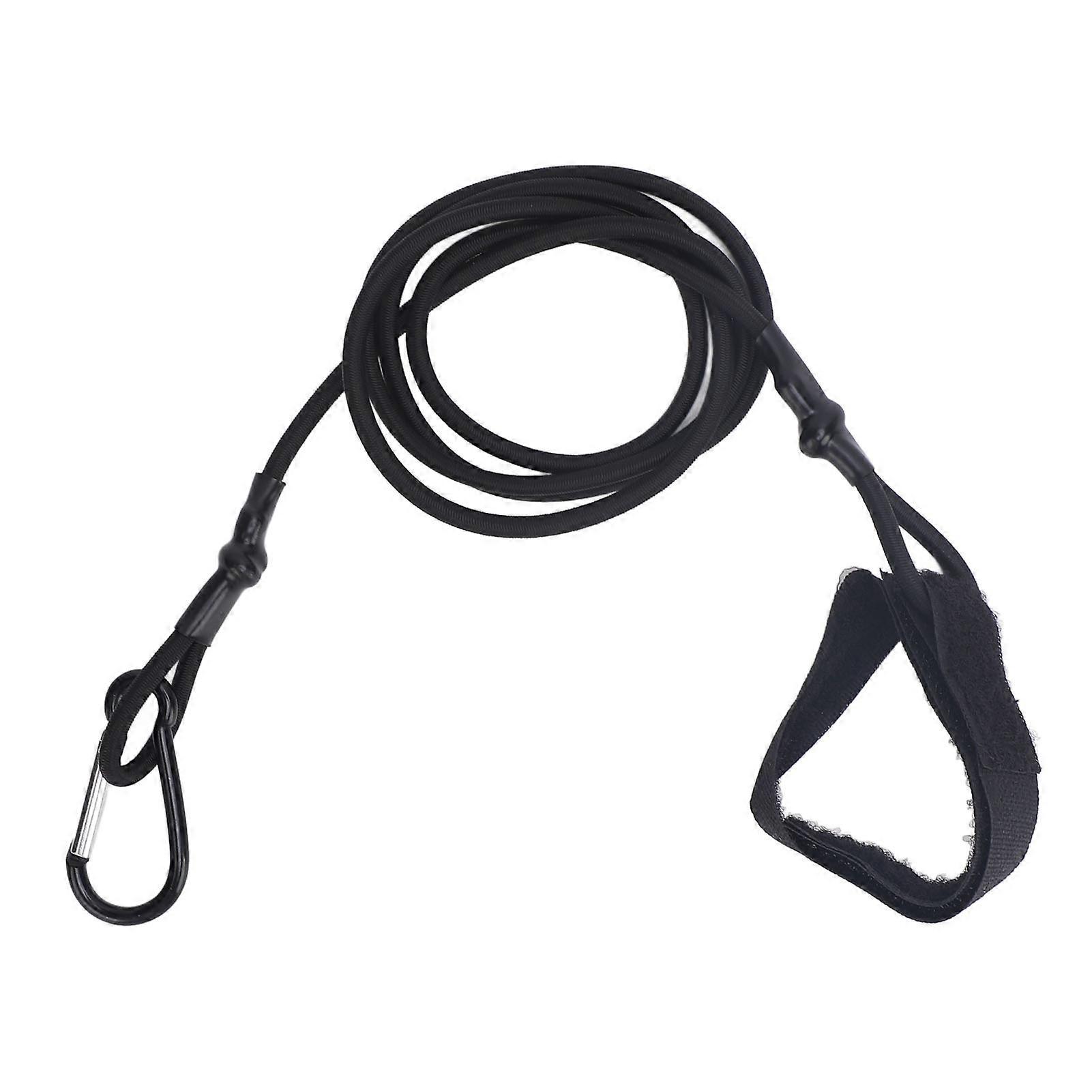 Anti-lost Nylon and Metal Elastic Paddle Leash, Safety Lanyard for Fishing Rod and Fishing Net