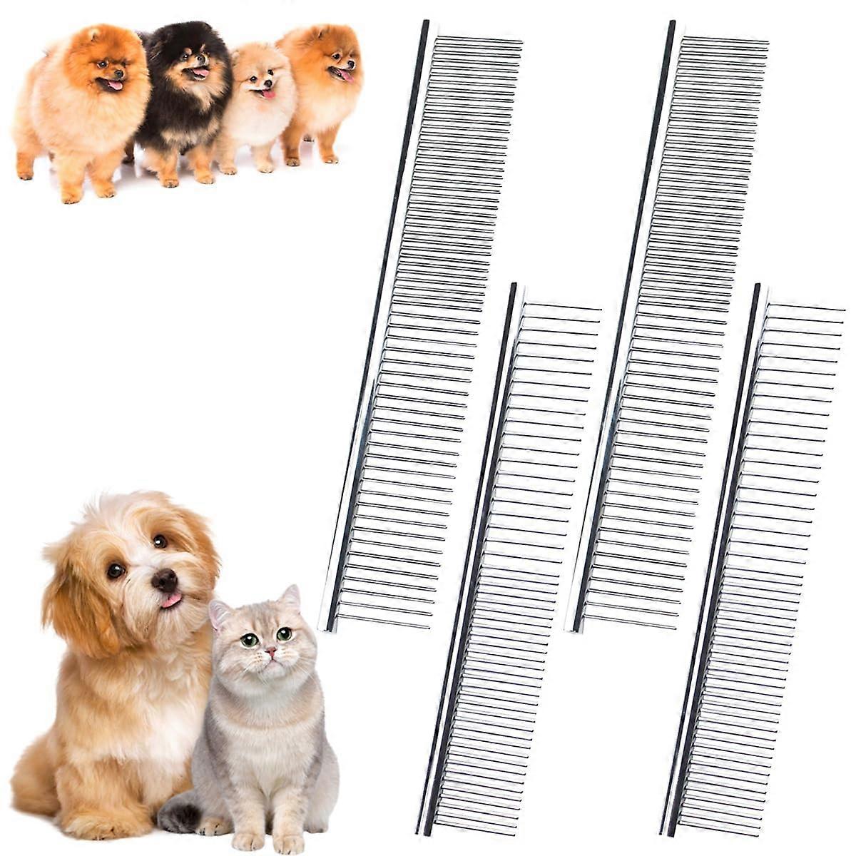 Menstrual stainless steel comb dog combs for the removal of nodes, felts and loose feathers