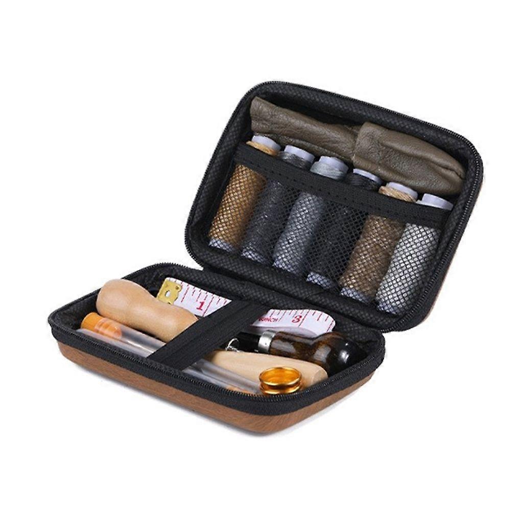 Leather Sewing Kits with Storage Bag Leather Working Tool Leather Tool Needle