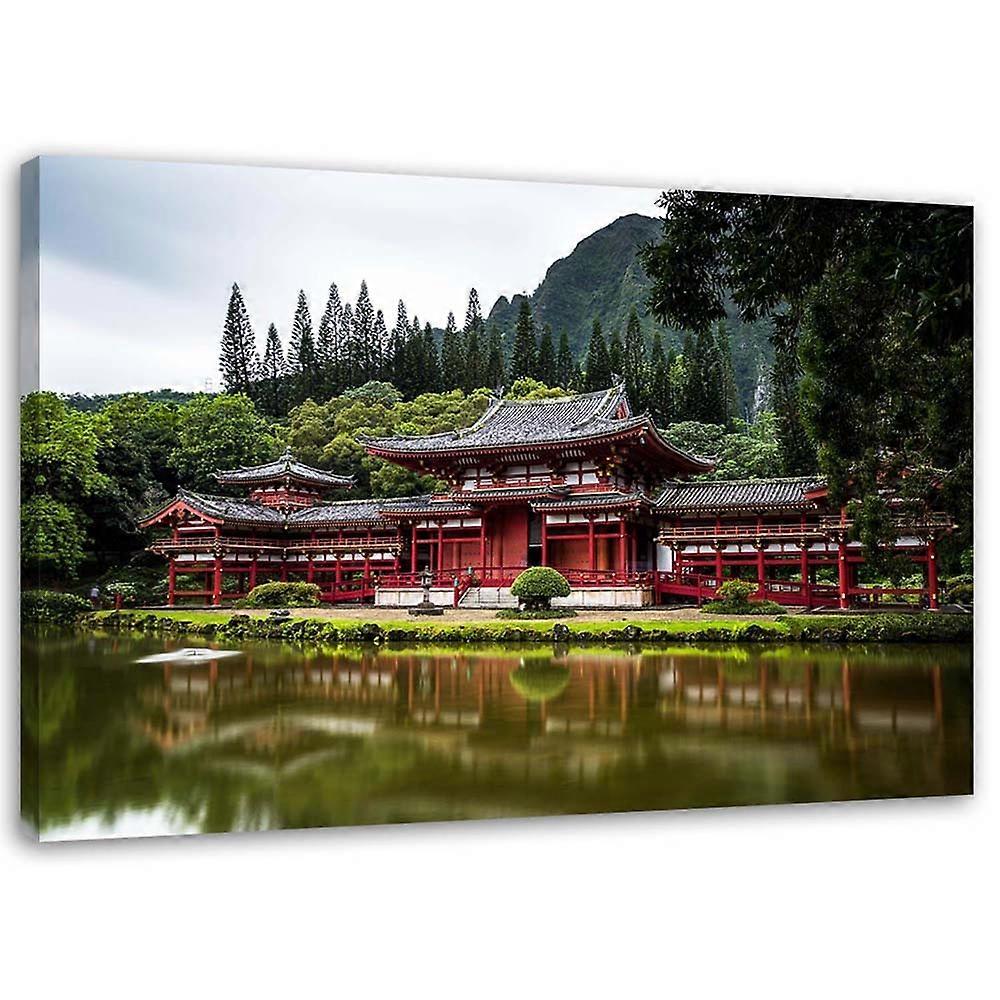Fotobehang, Japanse tempel - 90x60