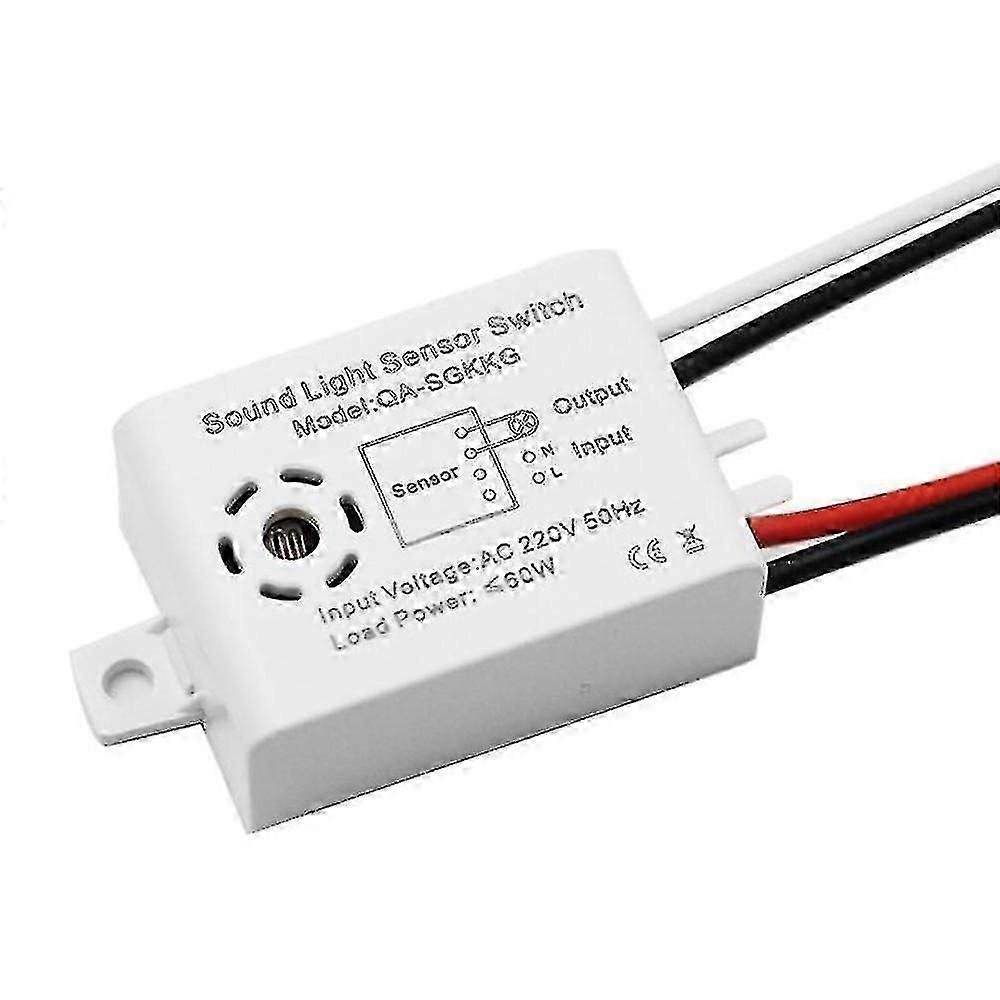 5pcs Sound And Light Control Sensor Switch Delay Automatic Light Control Led Bulb Sound Sensor