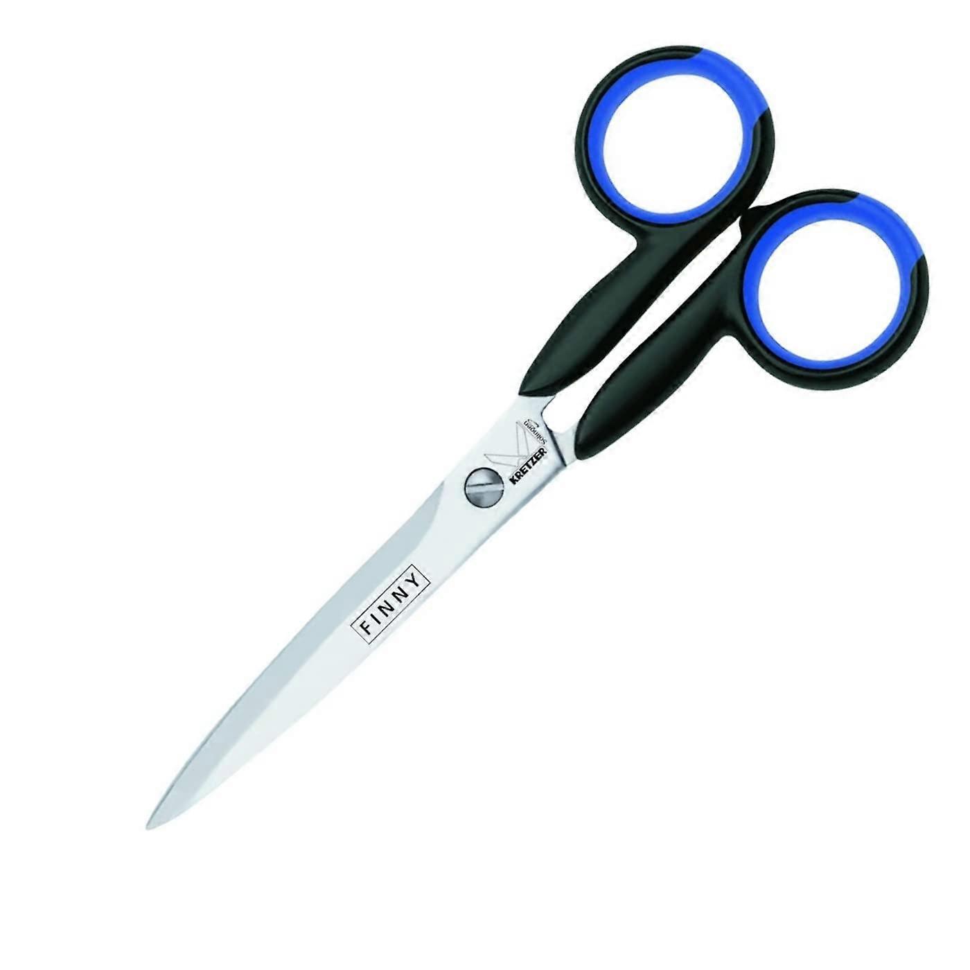 FINNY 772018 18 Cm Office Scissors With Pointed Blades For Fine Cutting